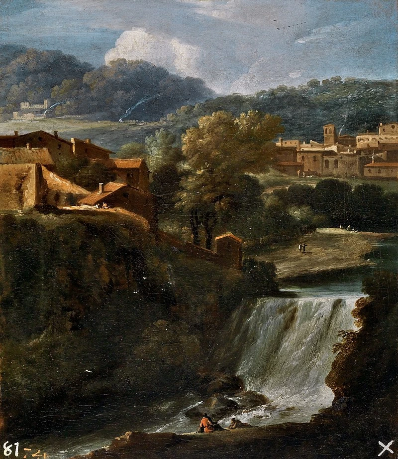 Paesaggio con cascata - Museo del Prado, Madrid